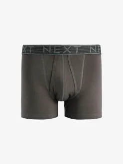Ondergoed|Ondergoed*Next Grijs - Standaard - 10 Boxershorts zonder plooi