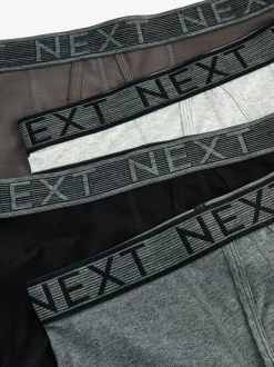 Ondergoed|Ondergoed*Next Grijs - Standaard - 10 Boxershorts zonder plooi
