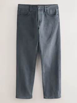 Jeans*Next Grijs - Straight fit - Motionflex jeans