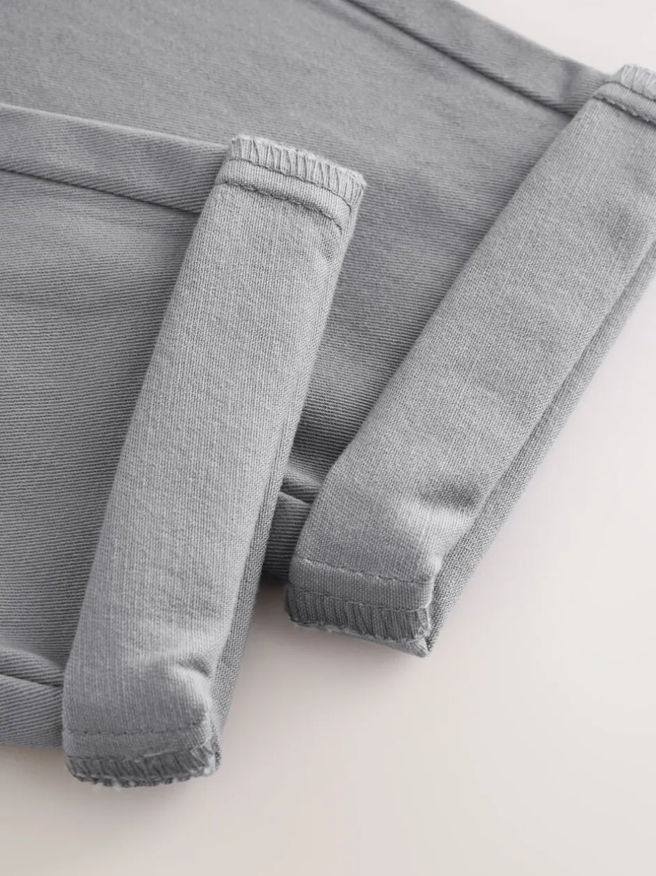 Broeken En Chino's|Next Grijs - Stretchy chino's (3-17jr)