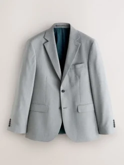 Pakken*Next - Tailored fit - Kostuum met textuur: colbert Grijs