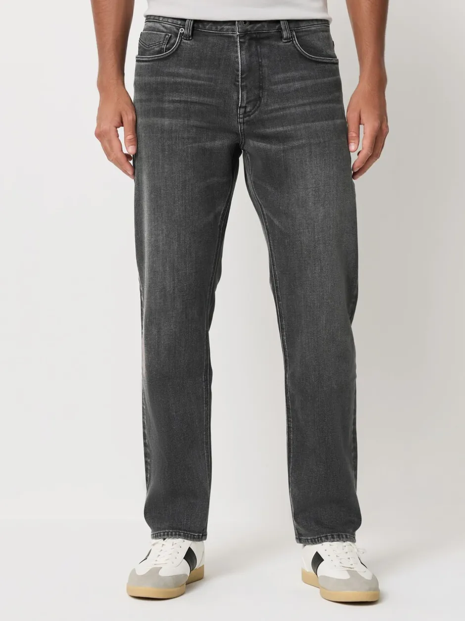 Jeans*Next Grijs - ThermoGen - Straight fit - Motionflex jeans