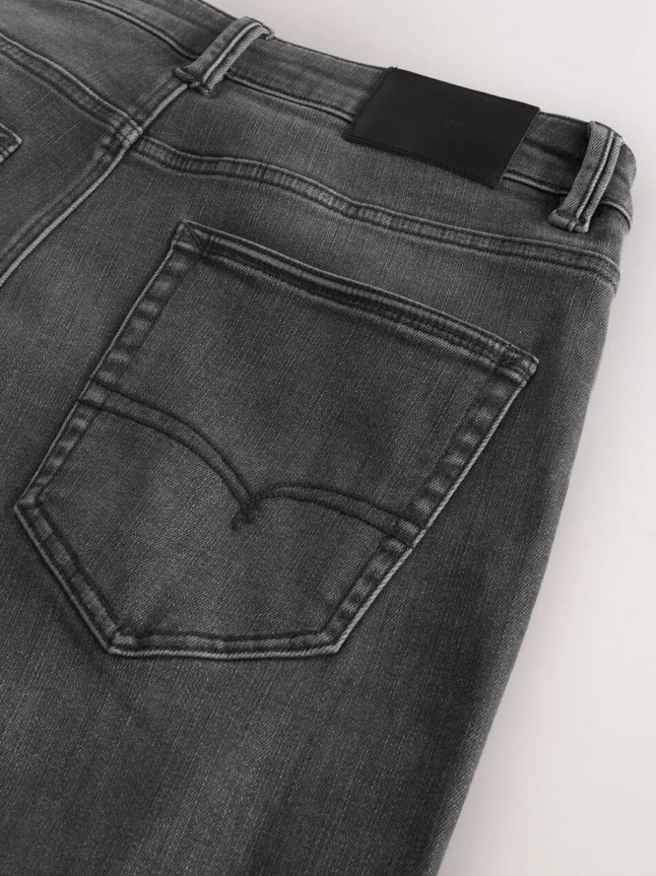 Jeans*Next Grijs - ThermoGen - Straight fit - Motionflex jeans