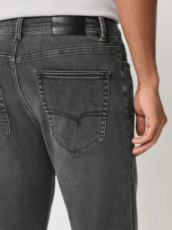 Jeans*Next Grijs - ThermoGen - Straight fit - Motionflex jeans