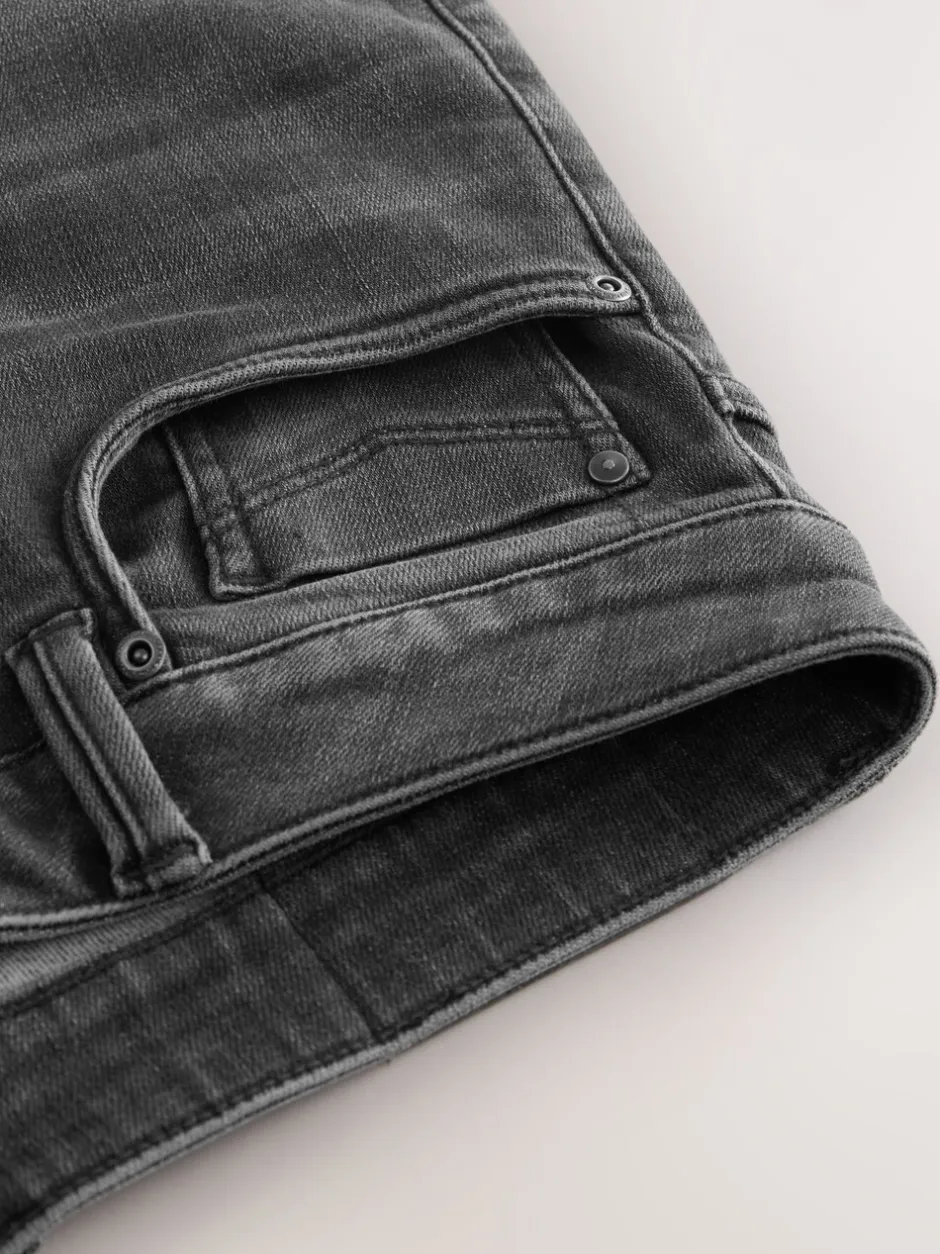 Jeans*Next Grijs - ThermoGen - Straight fit - Motionflex jeans