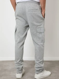 Joggingbroeken*Threadbare - Cargo Joggers Grijs