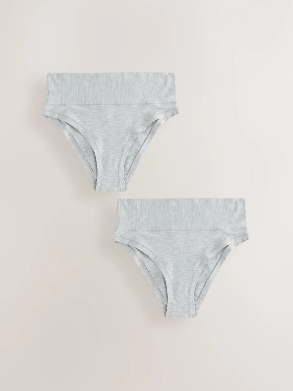 Onderbroeken*Next - Ultimate Comfort Knickers 2 Pack Grijs