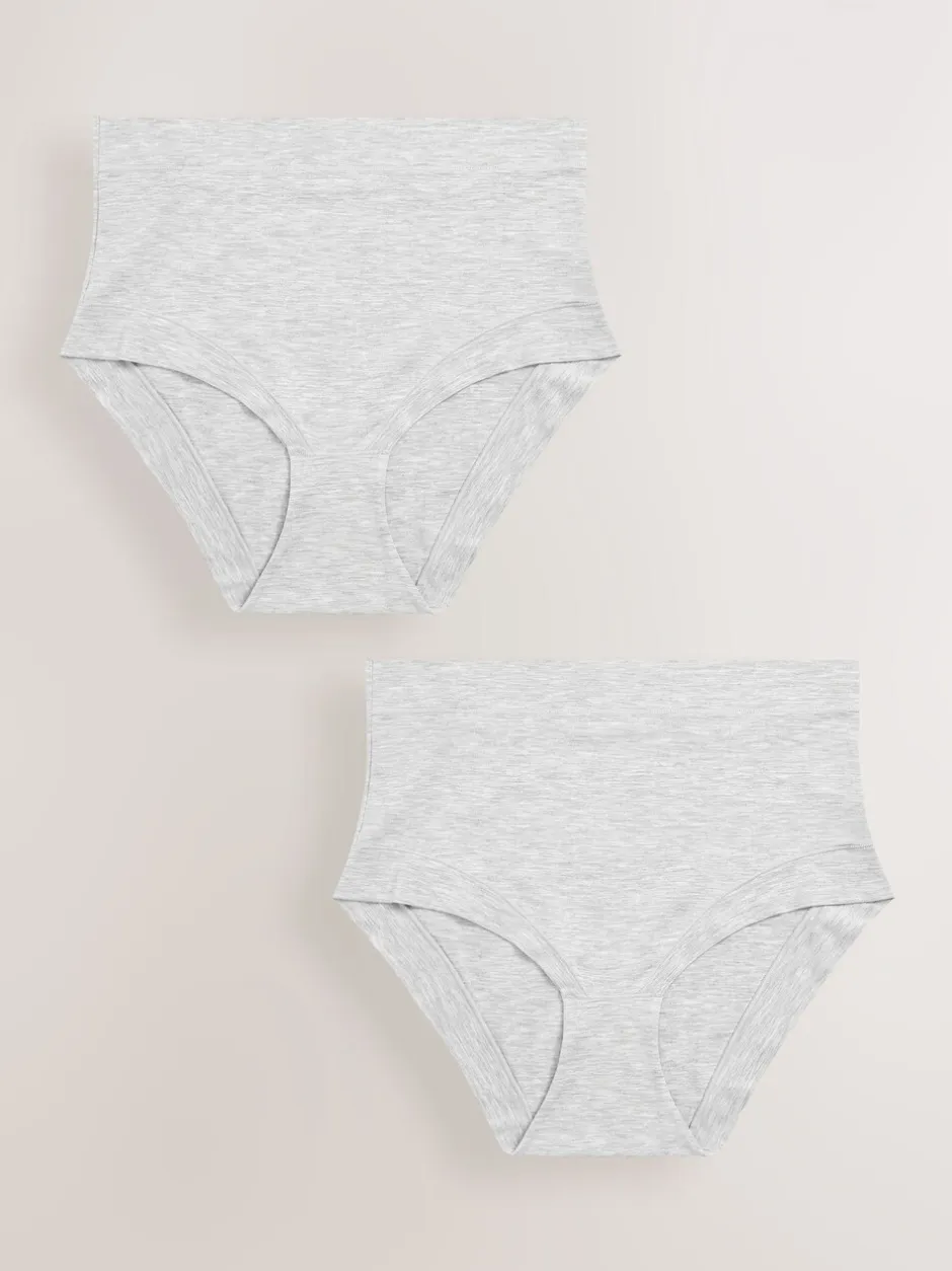 Onderbroeken|Next - Ultimate Comfort Knickers 2 Pack Grijs