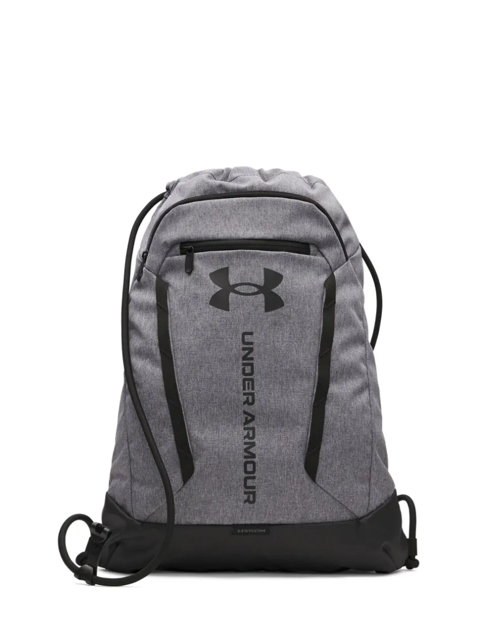 Tassen|Under Armour - Hustle Sackpack Bag Grijs