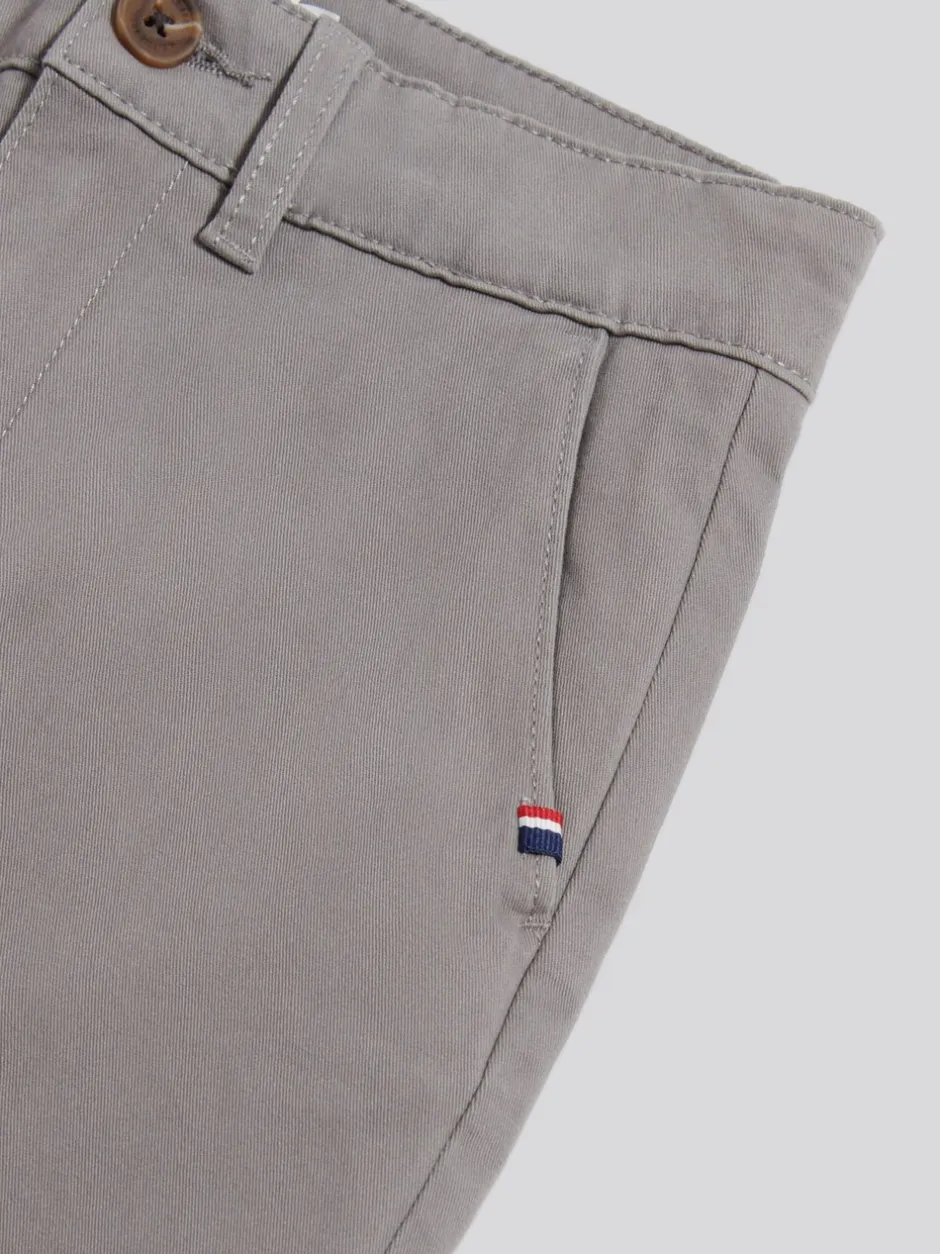Shorts|U.S. Polo Assn - Classic Chino Shorts Grijs