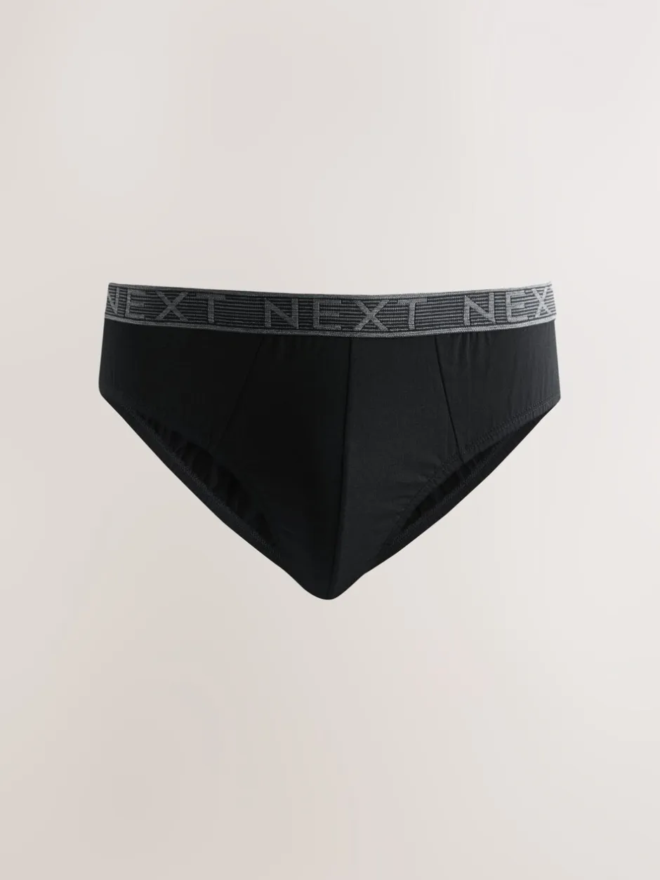 Ondergoed|Ondergoed*Next - Verpakking van 10 - Katoenrijke slips Grijs