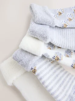 Sokken En Panty's|Sokken*Next - Verpakking van 5 paar babysokken (0 mnd-2 jr) Grijs