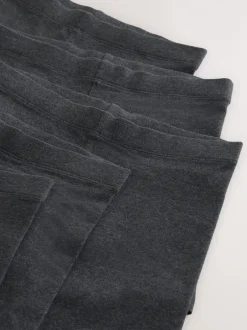 Shorts En Rokken|Next - Verpakking van 5 stretchy fietsshorts met hoog katoengehalte (3-16jr) Grijs