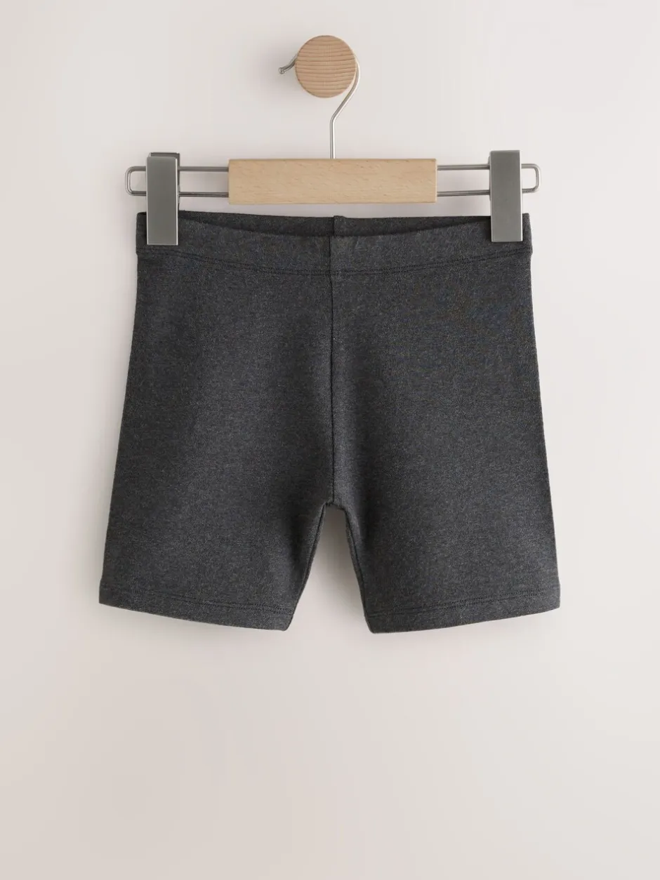Shorts En Rokken*Next - Verpakking van 2 stretchy fietsshorts met hoog katoengehalte (3-16jr) Grijs