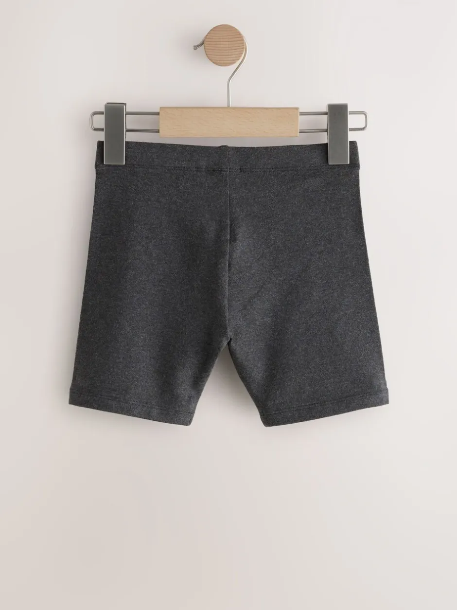 Shorts En Rokken*Next - Verpakking van 2 stretchy fietsshorts met hoog katoengehalte (3-16jr) Grijs