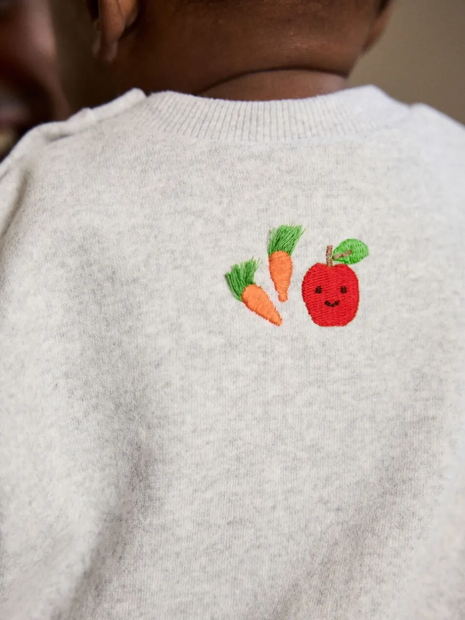 Truien En Breisels|Sets En Combisets|Next - Set met baby-sweatshirt en legging (0mnd-3jr) Grijs boerderijfiguur