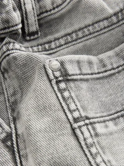 Jeans En Joggingbroeken|Jeans|Next Grijs denim - Jeans met geplooide voorkant (3mnd-7jr)