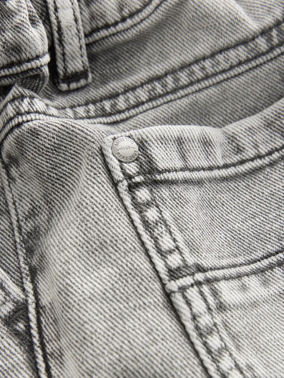 Jeans En Joggingbroeken|Jeans|Next Grijs denim - Jeans met geplooide voorkant (3mnd-7jr)