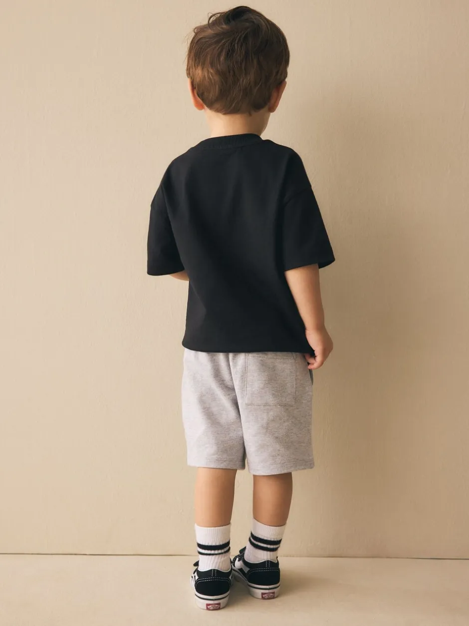 Shorts*Next Grijs gemêleerd - Jersey short (3 mnd-7 jr)