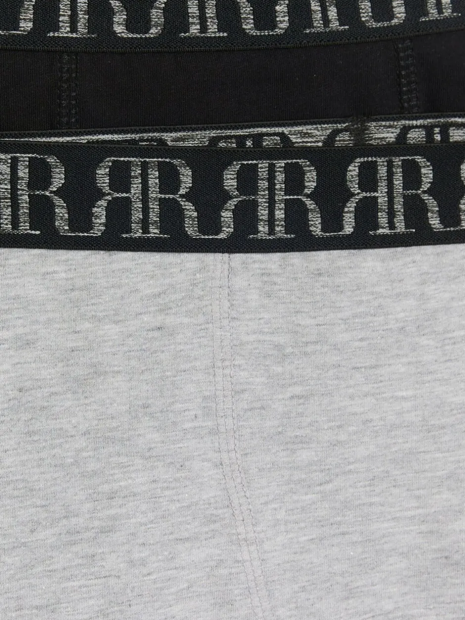 Ondergoed|River Island - - Set van 5 boxershorts Grijs gemêleerd
