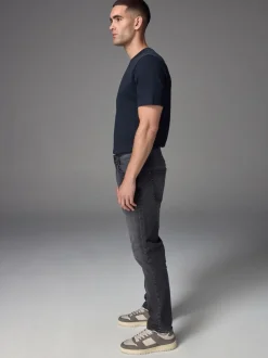 Jeans*Next Grijs Gewassen - Musthave stretchjeans