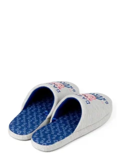 Pantoffels|Loungewear|Vanilla Underground Grijs met Daddy Pig - Mr Men Mr Lazy pantoffels