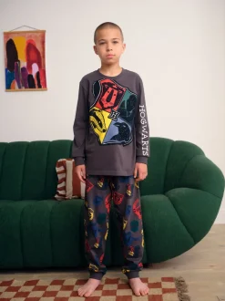 Pyjama's|Nachtkleding En Pyjama's|Next Grijs/Blauw Harry Potter - Pyjama met één licentie (4-16jr)