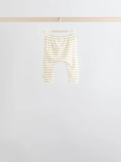 Tops|Sets En Outfits|Next Grijs/crème met figuurtjes - 6 -delige set van top met lange mouwen en leggings (0mnd -3jr)