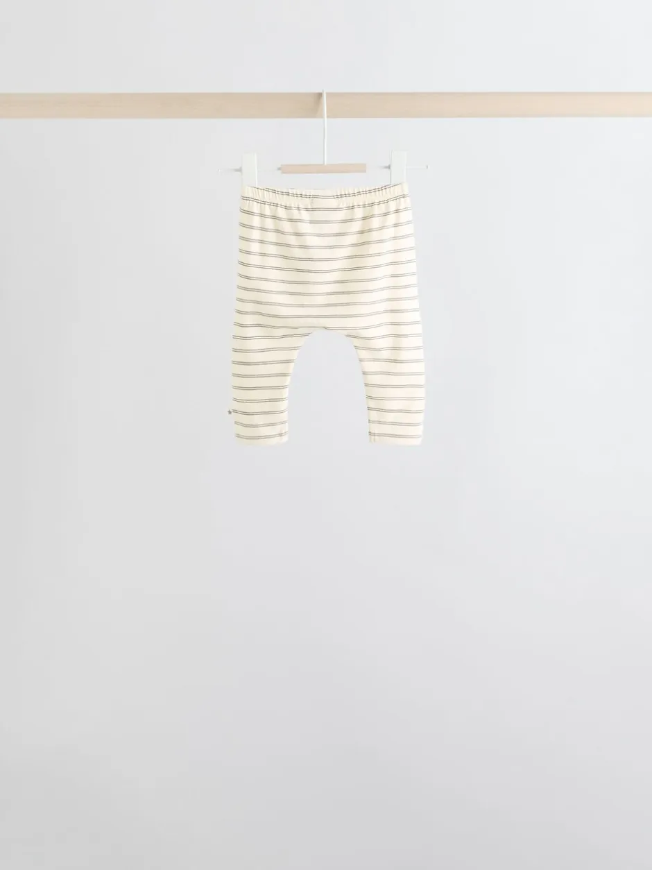 Tops|Sets En Outfits|Next Grijs/crème met figuurtjes - 6 -delige set van top met lange mouwen en leggings (0mnd -3jr)