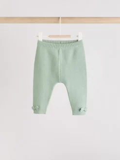 Sets En Outfits|Gebreide Kleding*Next - 2 -delige babyset met gebreide wikkelstrui en legging (0mnd-2jr) Grijs-groen
