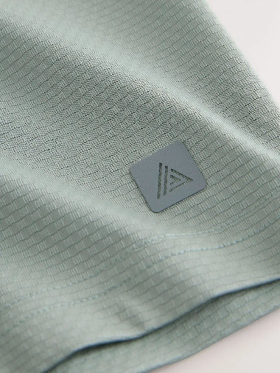 Shorts*Next - Active Gym trainingsshort met textuur Grijs-groen