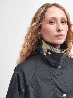 Jassen En Jacks|Barbour - ® Modern Beadnell Wax Jacket Grijs-groen