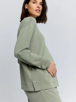 Hoody's En Sweatshirts|Moederschap*Next Grijs-groen - Borstvoedingstop