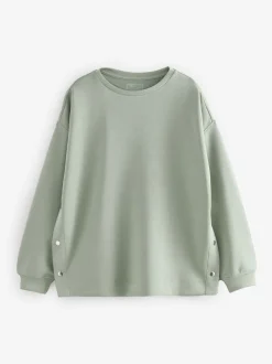 Hoody's En Sweatshirts|Moederschap*Next Grijs-groen - Borstvoedingstop