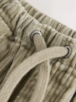 Broeken En Chino's|Next - Corduroy instapbroek (3mnd-7jr) Grijs-groen