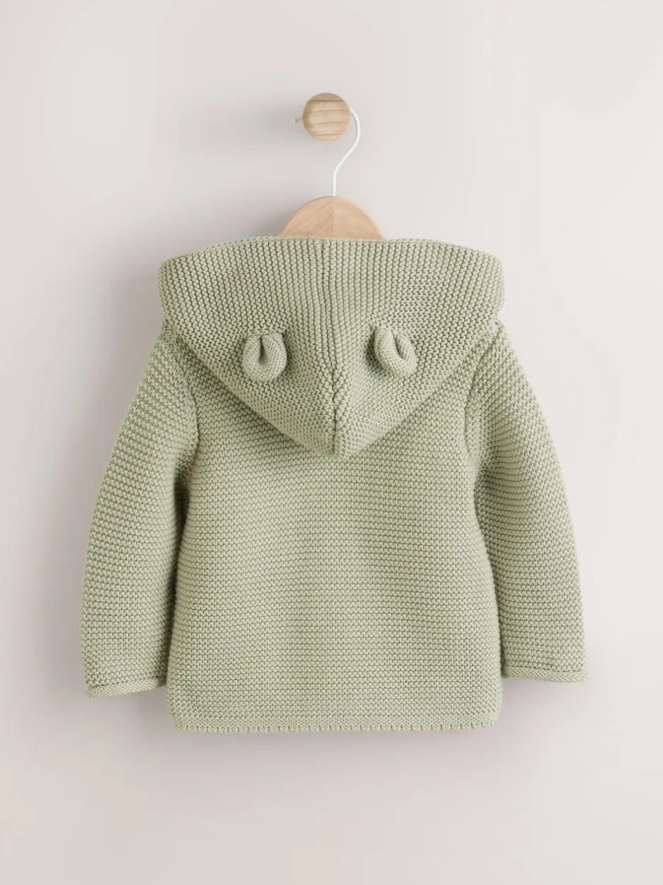 Truien En Breisels*Next Grijs-groen - Gebreid babyvest (0 mnd- 2 jr)