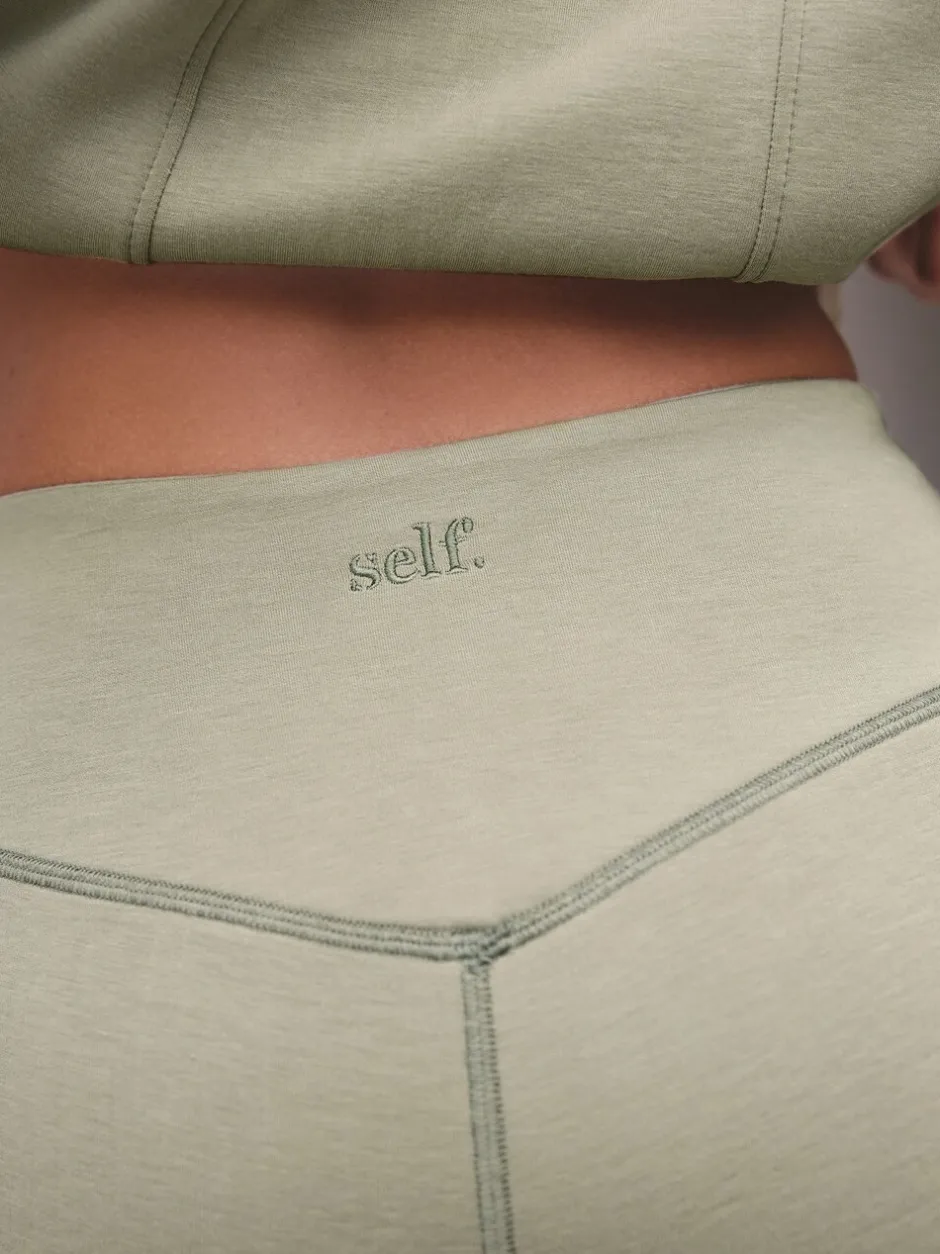 Leggings En Joggingbroeken*self. - Kickflare Joggers Grijs-groen