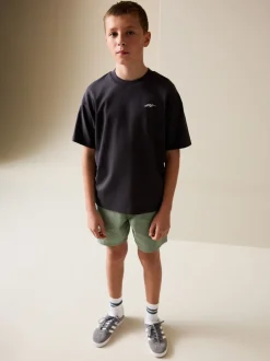 Shorts*Next Grijs-groen - Short (3-16 jr)