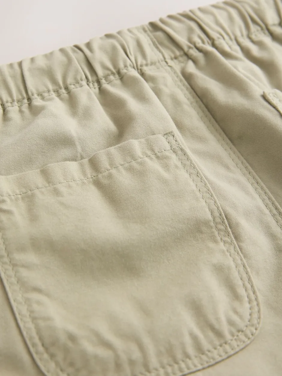 Shorts|Shorts*Next Grijs-groen - Shorts met trekkoord (3mnd-7jr)