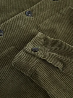 Blazers En Business-Jasjes*Next - Slim Rijk Corduroy Jack Grijs-groen