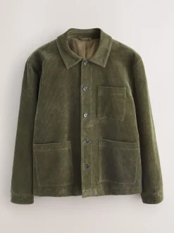 Blazers En Business-Jasjes*Next - Slim Rijk Corduroy Jack Grijs-groen