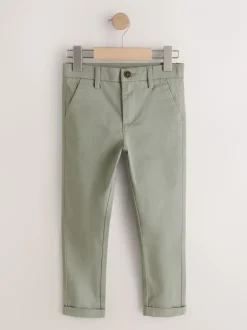 Broeken En Chino's*Next Grijs-groen - Stretchy chino's (3-17jr)