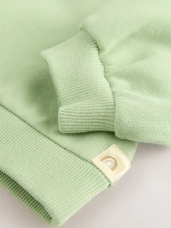 Truien En Breisels|Sweaters En Hoody´S|Next Grijs-groen - Sweatshirt met ronde hals (3 mnd-7 jr)
