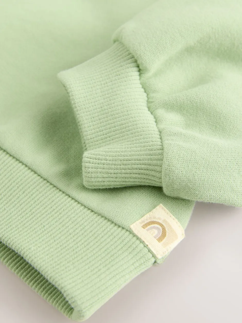 Truien En Breisels|Sweaters En Hoody´S|Next Grijs-groen - Sweatshirt met ronde hals (3 mnd-7 jr)