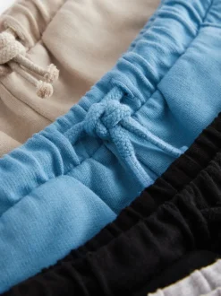 Shorts|Shorts|Next - Verpakking van 5 jersey shorts (3mnd -7jr) Grijs/marineblauw/rood