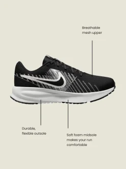Sneakers|Sportkleding|Nike Grijs/wit - Run Defy Road hardloopschoenen