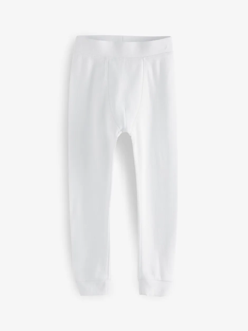 Ondergoed|Nachtkleding En Pyjama's|Next Grijs/wit - Verpakking van 2 thermische leggings (2-16 jr)