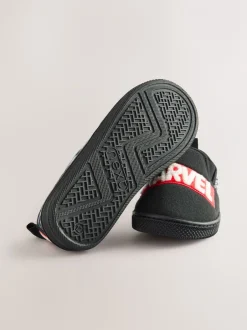 Pantoffels*Next Grijs/zwart - Marvel pantoffels met omgevende zool