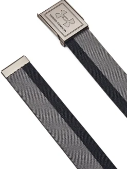 Riemen En Bretels|Under Armour - stretchy webriem Grijs/zwart