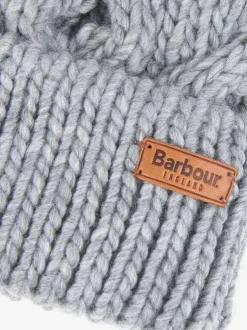 Mutsen, Handschoenen En Sjaals|Barbour Grijze Penshaw - ® Pom Benie Hat